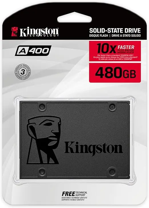 Disque dur SSD 500Go (photo non contractuelle)