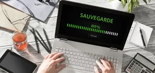 Sauvegarde des données (Sur disque du externe vendu)